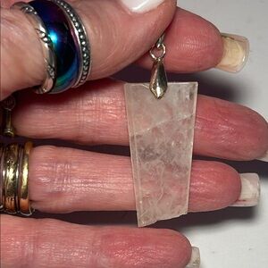 Beautiful Selenite Pendant
